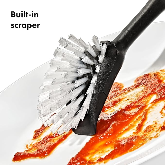 OXO Steel Dish Brush with Replaceable Head - Image 3