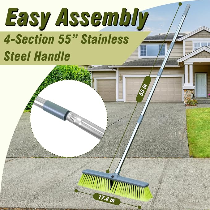 PHYEX Upgraded 18" Push Broom - Image 4