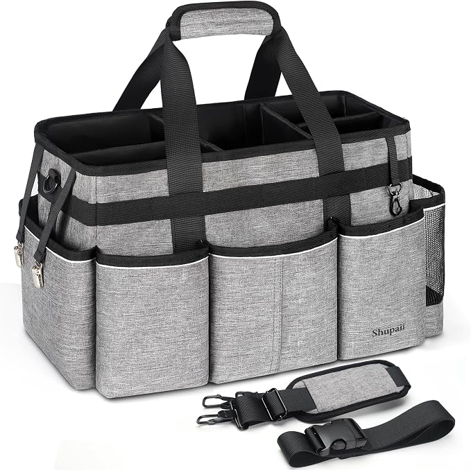 Wearable Cleaning Caddy Bag, Cleaning Caddy Supplies Organizer by TexCrafters