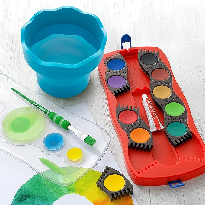 Faber-Castell Clic & Go Portable Paint Water Cup - Image 4