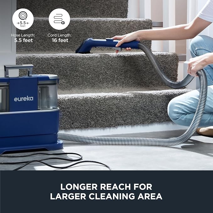 EUREKA Portable Carpet and Upholstery Cleaner, Spot Cleaner - Image 4