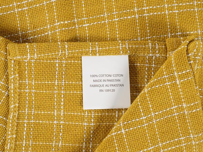 KAF Home Assorted Flat Kitchen Towels | 100% Cotton - Image 3