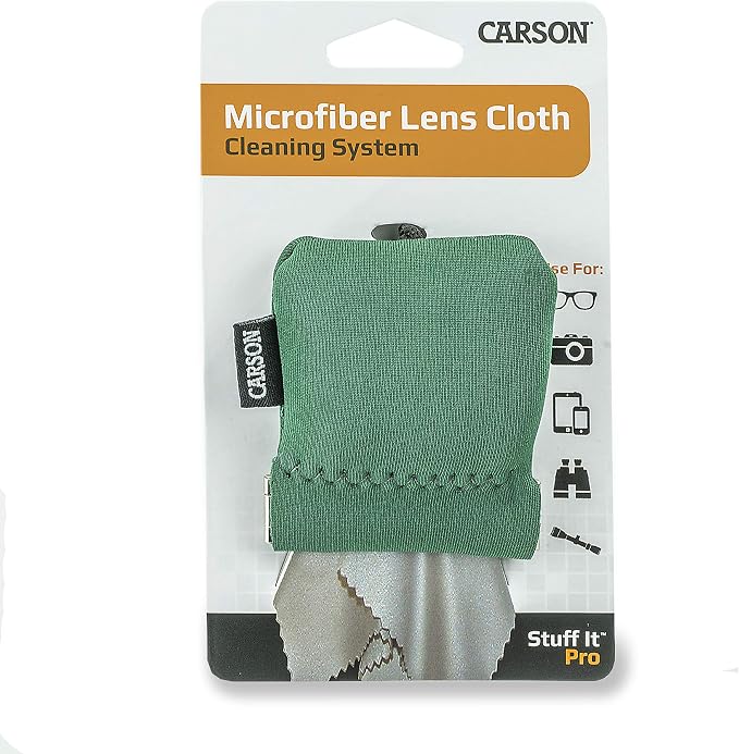 Carson Stuff-It Pro Microfiber Lens Cloth Cleaning System - Image 6