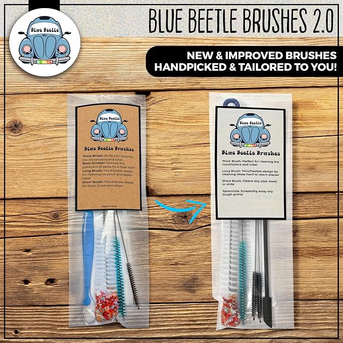 Blue Beetle Brushes | Multi-Use Glass Cleaner Kit - Image 4
