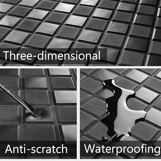 Cargo Mat & Backrest Mats for 2021-2024 2025 Toyota Venza Accessories, All Weather Waterproof Rear Cargo Liner Rear Trunk Liner Back Seat Cover Protector