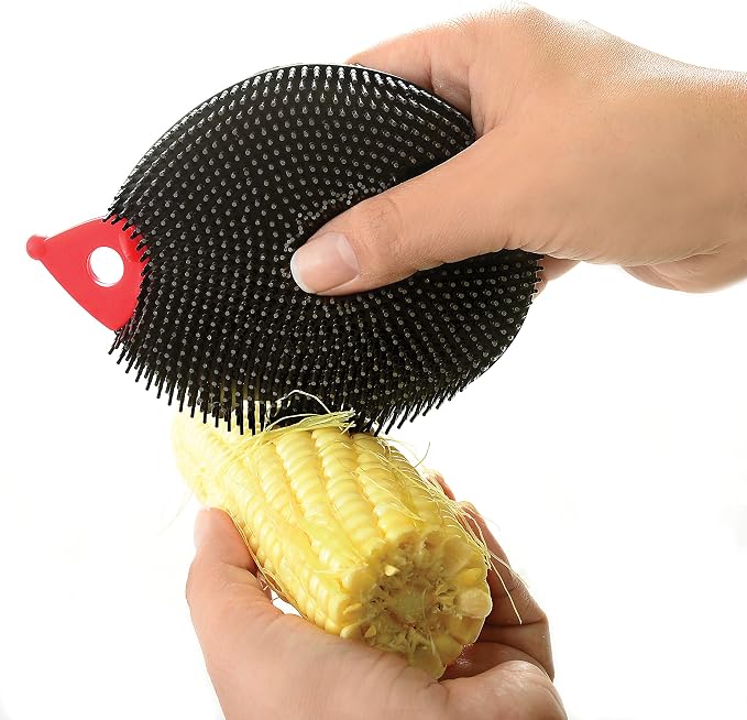 Norpro Hedgehog Silicone Dish Brush - Image 3