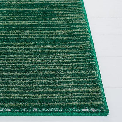 SAFAVIEH Area Rug 3x5 - Vision Collection - Dark Green, Modern Ombre Design, Non-Shedding & Easy to Clean, Ideal for Foyer, Entryway, Bedroom, Accent Space (VSN606Y)
