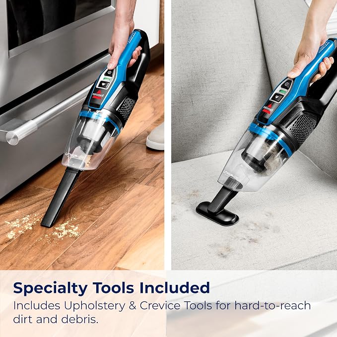 Bissell, 3061 Featherweight Cordless Stick Vacuum, Self-Standing, Electric Blue - Image 7