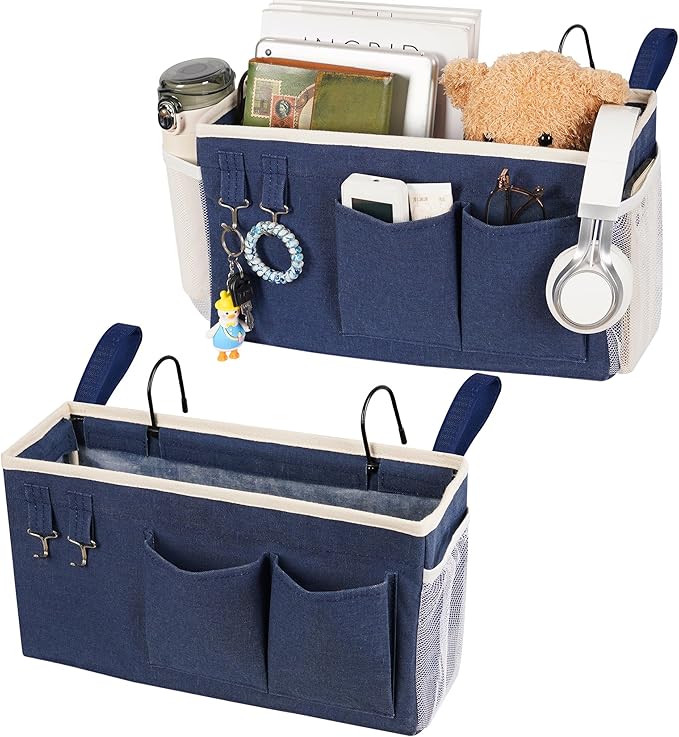 Loghot Bedside Caddy/Bedside Storage Bag Hanging Organizer by Loghot