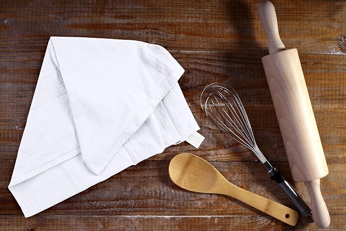 Utopia Kitchen White Flour Sack Towels 100% Cotton Tea Towels - Image 8