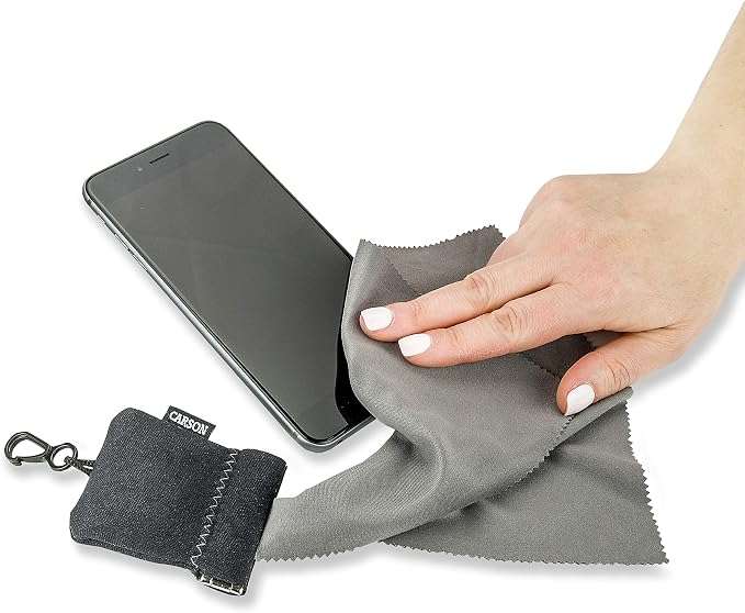 Carson Stuff-It Pro Microfiber Lens Cloth Cleaning System - Image 4