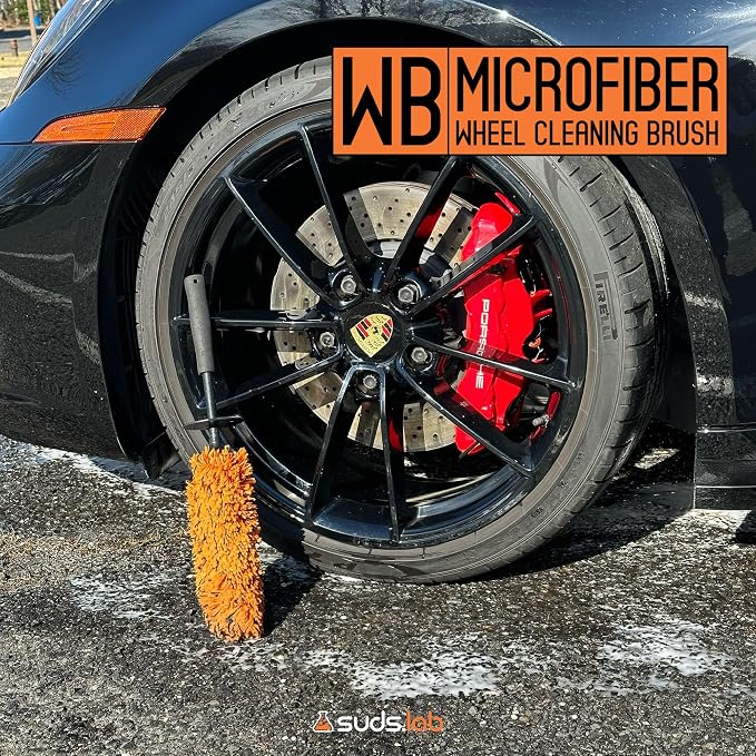 Suds Lab WB Premium Microfiber Cleaning Wheel Brush - Image 9