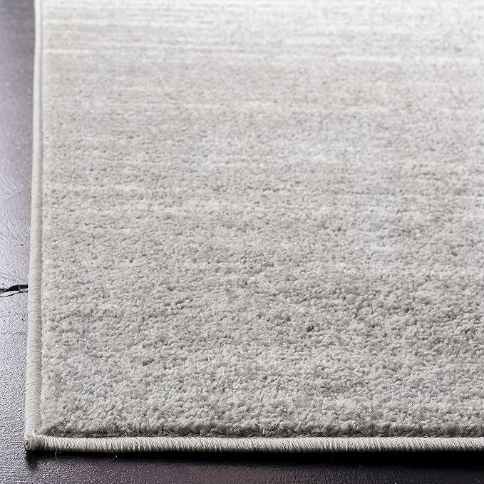 SAFAVIEH Adirondack Collection Runner Rug - 2'6" x 22', Light Grey & Grey, Modern Ombre Design, Non Shedding & Easy to Clean, Ideal for Hallway, Foyer, Kitchen, Entryway, Bedroom (ADR113C)
