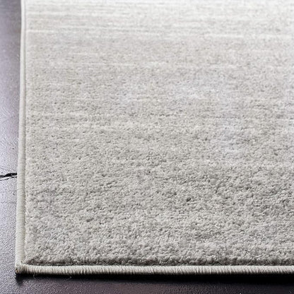 SAFAVIEH Adirondack Collection Runner Rug - 2'6" x 22', Light Grey & Grey, Modern Ombre Design, Non Shedding & Easy to Clean, Ideal for Hallway, Foyer, Kitchen, Entryway, Bedroom (ADR113C)
