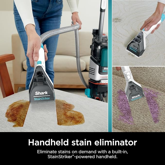 Shark R- EX201 CarpetXpert Upright Carpet, Area Rug & Upholstery Cleaner - Image 5