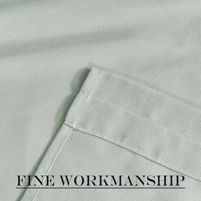 NICETOWN Sage Green Door Curtains - Image 7