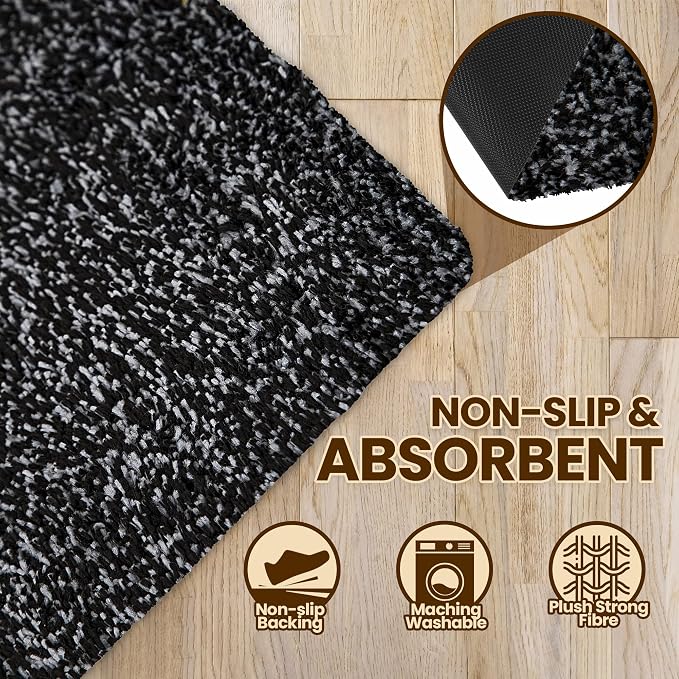 Premium Microfiber Indoor Door Mat – 36"x72" Washable Entry Mat, Waterproof - Image 6