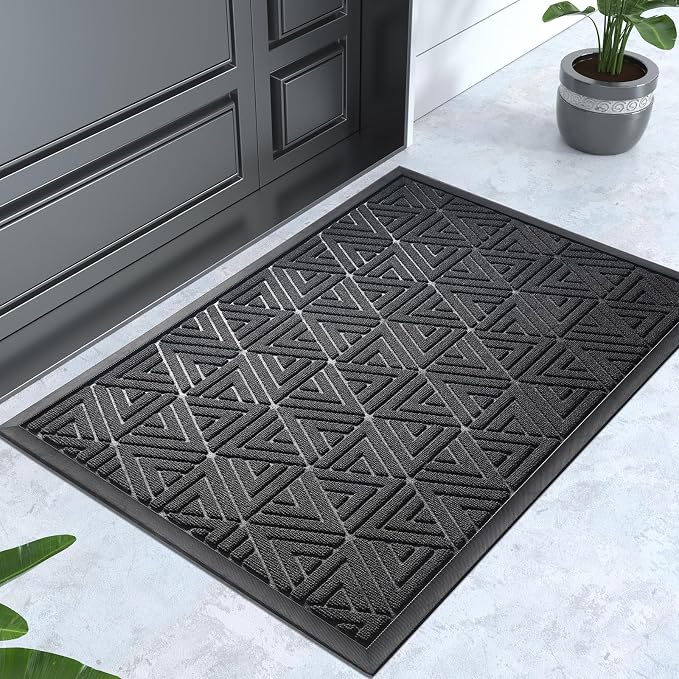 Yimobra Outdoor Mats for Front Door 29.5x17, All-Weather Waterproof Non-Slip by Yimobra