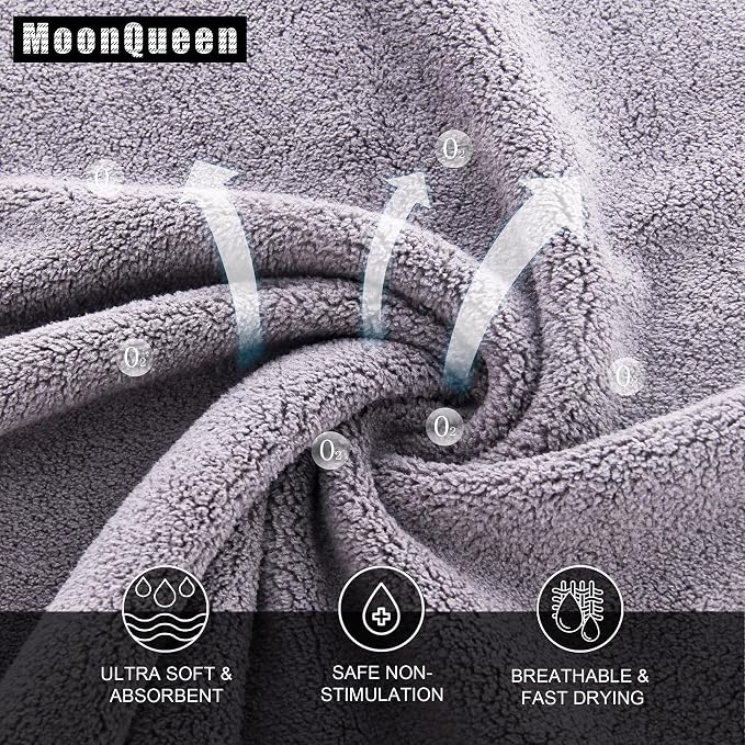 MOONQUEEN Ultra Soft Premium Washcloths Set - Image 2