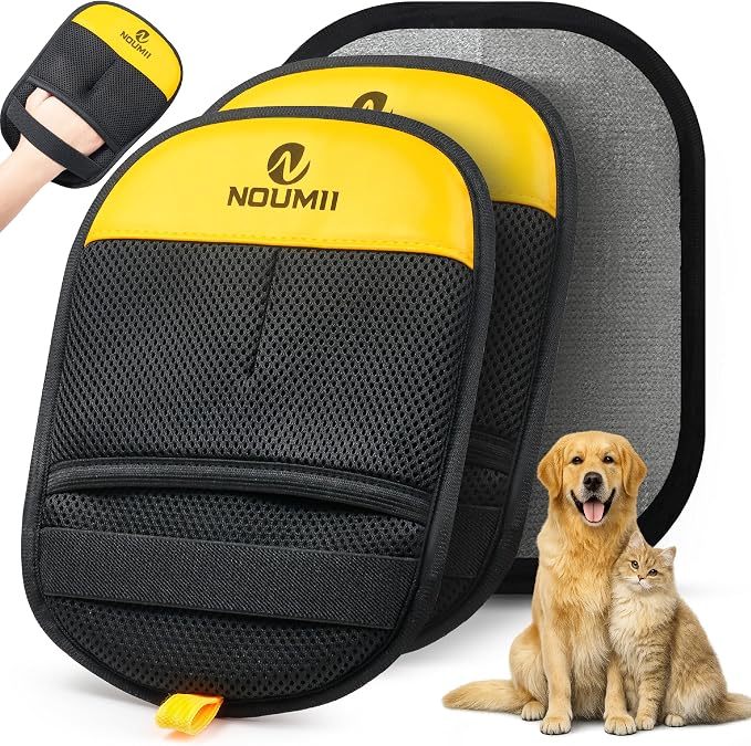 2 Pack Pet Hair Removal Glove by Unknown
