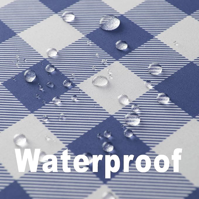 Classic Gingham Plaid Tablecloth Fabric - Image 3