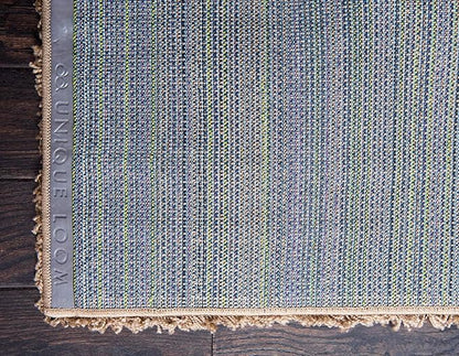 Unique Loom Solid Shag Collection Area Rug (9' x 12' Rectangle, Sandy Brown)