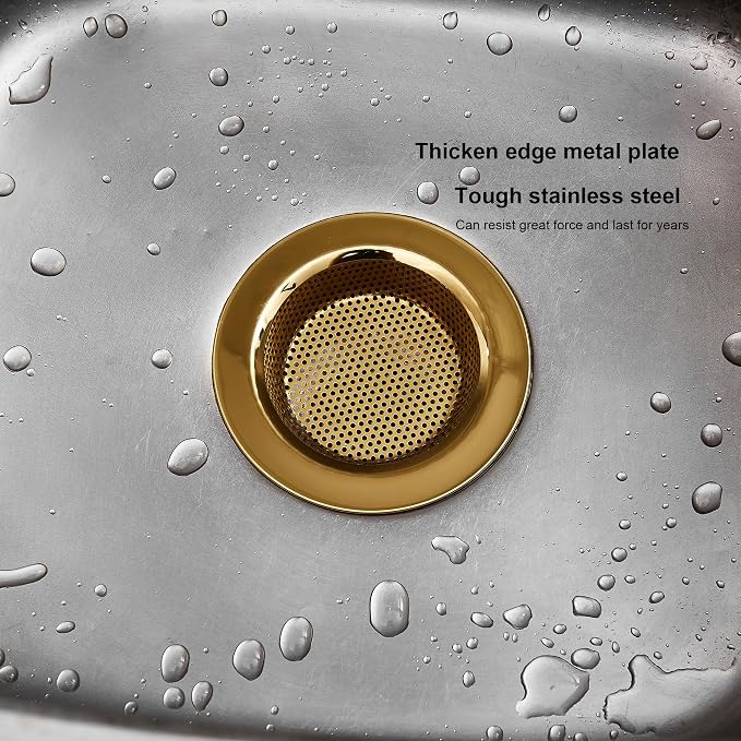 LASSHSWA Kitchen Sink Strainer Stainless Steel, Kitchen Sink Drain Strainer - Image 4
