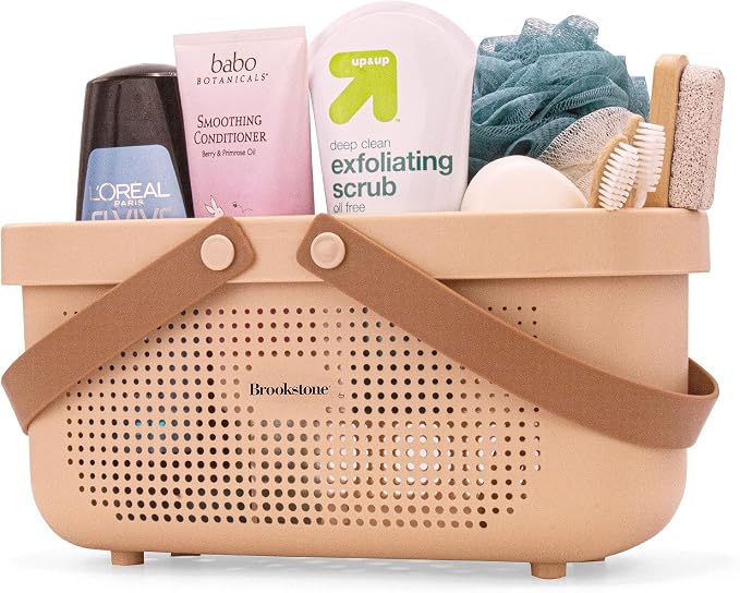 Brookstone Modern Large Portable Shower Caddy by Brookstone
