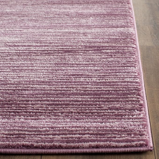 SAFAVIEH Vision Collection Runner Rug - 2'2" x 8', Grape Purple, Modern Ombre Design, Non-Shedding & Easy to Clean, Ideal for Entryway, Foyer, Bedroom, Hallway (VSN606A)