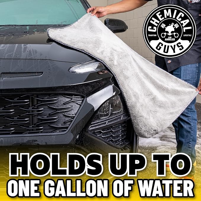 Chemical Guys Woolly Mammoth Large Microfiber Drying Towel - Image 7