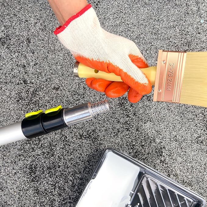 Great Andrew 3 Inch Deck Stain Brush, 2 Pack, Paint Brushes - Image 4