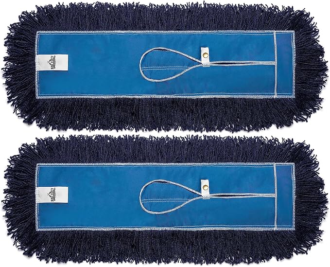 Nine Forty 2-Pack 24-Inch Premium Nylon Dust Mop Replacement Head by NineForty