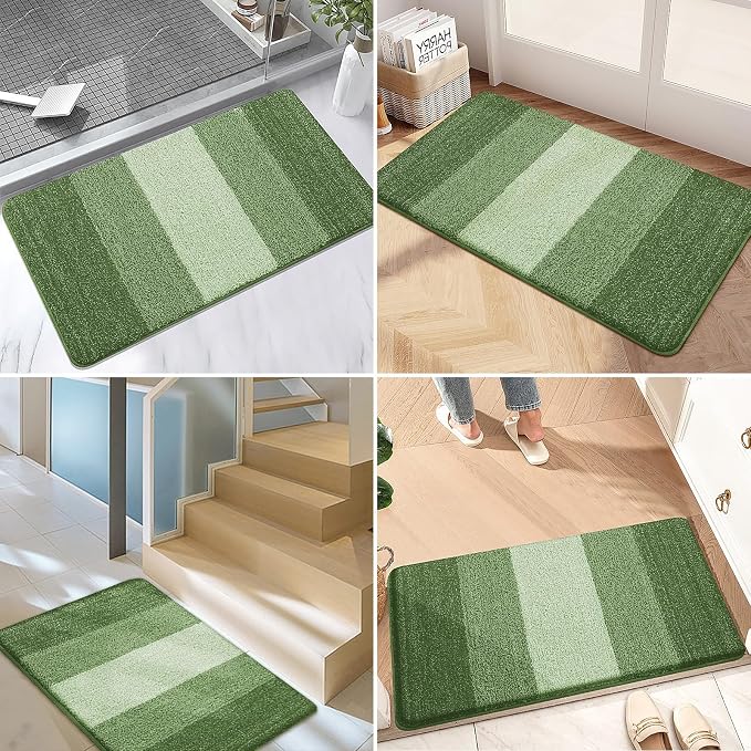 Kitinjoy Indoor Outdoor Door Mat, 71x47 Non-Slip Absorbent Dirt Trapper - Image 6