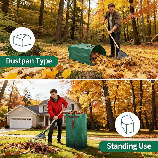 Leaf Bags, Foldable Leaf Collector - Image 2