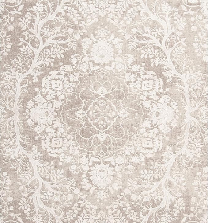 SAFAVIEH Area Rug 8x10 - Reflection Collection - Large - Beige & Cream, Non-Shedding & Easy Cleaning, Ideal for Living Room, Bedroom, Dining Space (RFT668A)