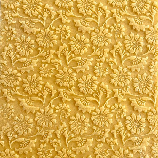 MOSS ROSE Embossed Rolling Pin for Ceramic. Clay Roller and Ceramic Stamp for - Image 2