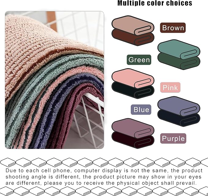Microfiber Towels Cleaning 12"x12", 10 Pack Highly Absorbent Cleaning Towels - Image 4