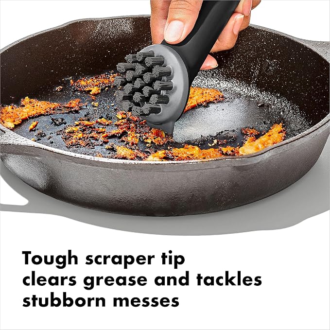 OXO Good Grips Cast Iron Brush​ - Image 5