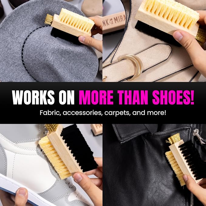 Pink Miracle Multi Purpose Shoe Cleaning Brush - - Image 6