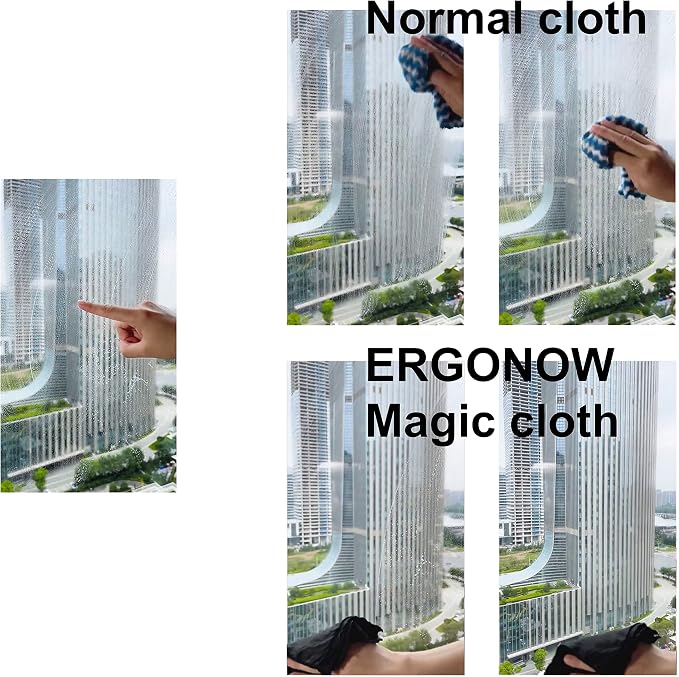Magic Glass Cleaning Cloth 10 Pcs - Image 6