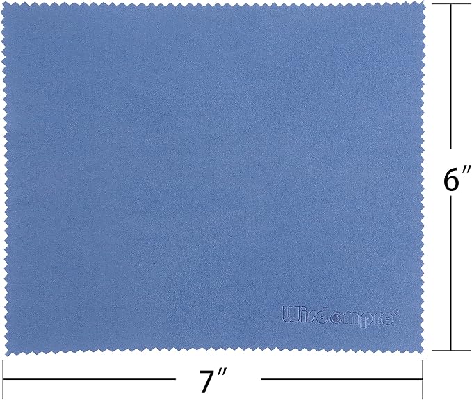 Wisdompro 8-Pack 6x7 Inches Microfiber Cleaning Cloth - Image 9