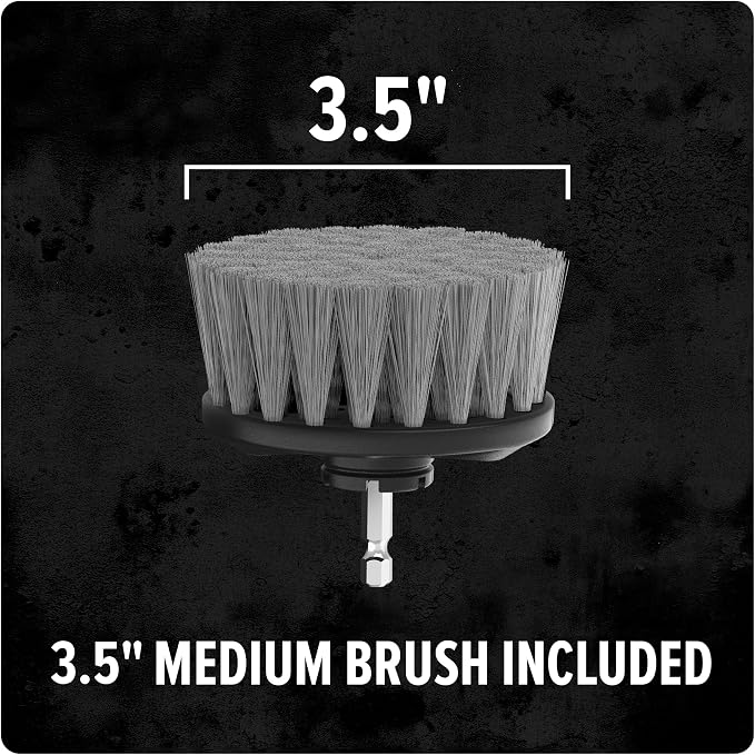 Dirt Devil Handheld Pommel Scrubbing Brush, Includes Medium Bristle Head - Image 5
