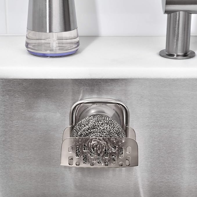 OXO Good Grips Stronghold Suction Sponge Holder - Image 7