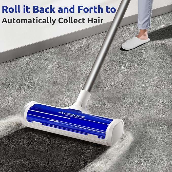 ACE2ACE A3 Pro Carpet Roller for Pet Hair, Carpet Pet Hair Removal Tool - Image 4