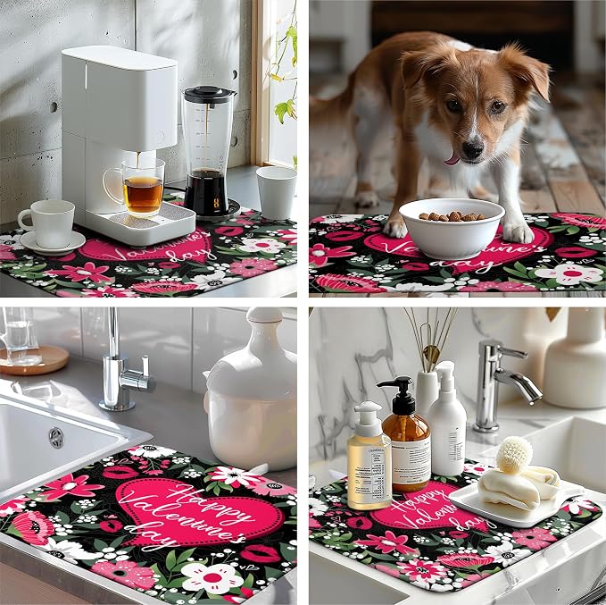 Heart Dish Drying Mat - Image 7
