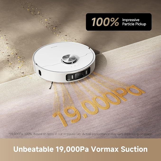 DREAME L40s Ultra AE Robot Vacuum and Mop Combo, 000Pa Suction, Self Emptying - Image 2
