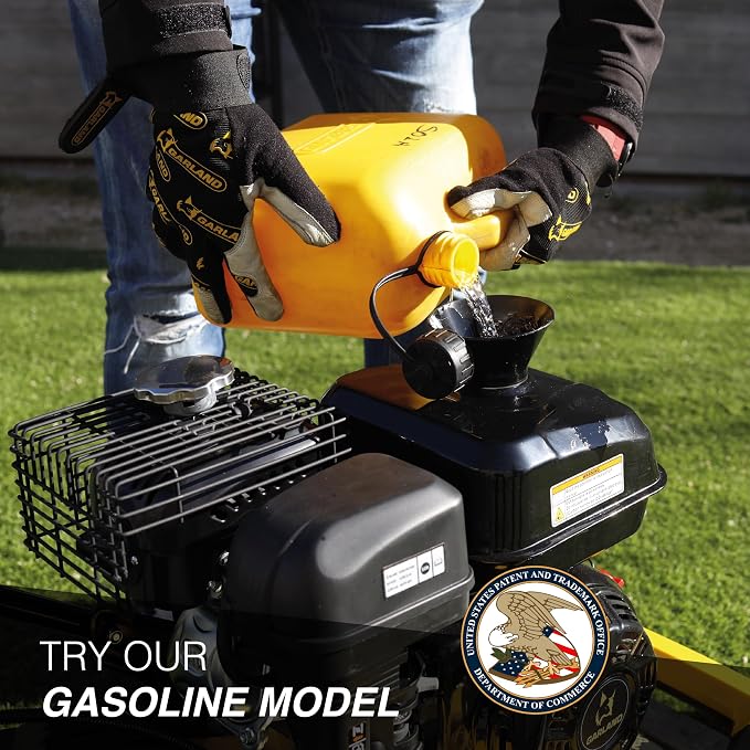 Artificial Turf Sweeper by Roll & Comb, Gas Powered Lawn Rake - Image 6