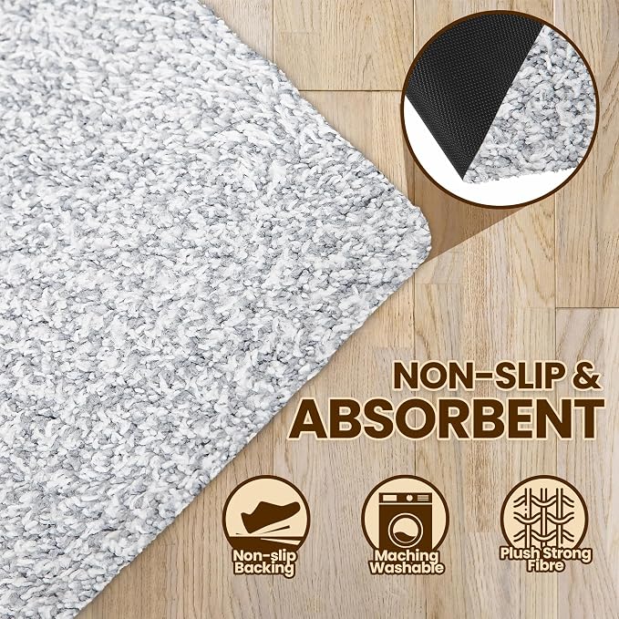 Premium Microfiber Indoor Door Mat – 24"x36" Washable Entry Mat, Waterproof - Image 5