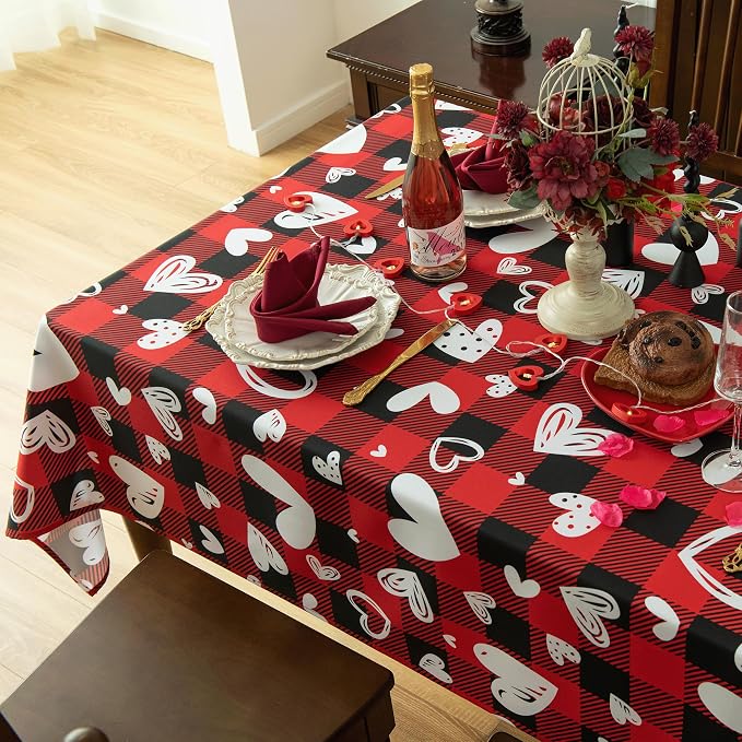 Valentine's Day Tablecloth Fabric - Image 3