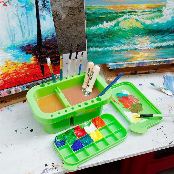 MyLifeUNIT Paint Brush Cleaner, Paint Brush Holder and Organizers - Image 5